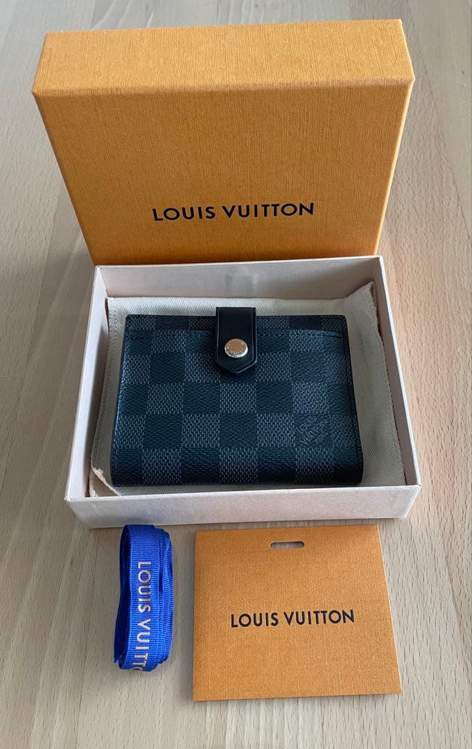おれん　ルイヴィトン　ミュルディポルトガルトダミエグラフィット　折り財布