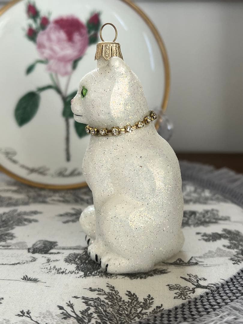 クリスマス　アスティエ Astier de Villatte オーナメント　猫