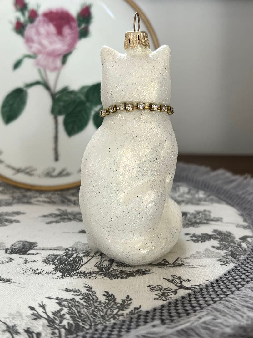 クリスマス　アスティエ Astier de Villatte オーナメント　猫