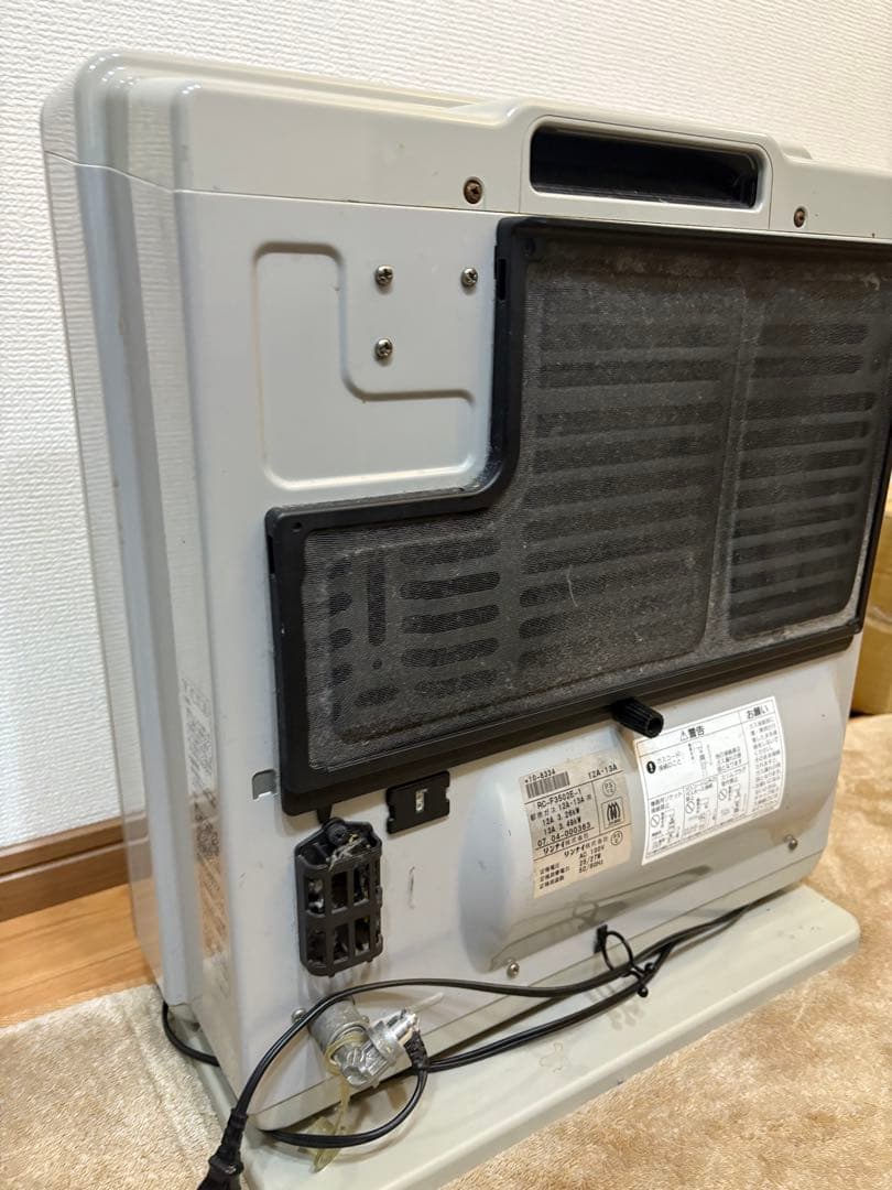 OSAKA GAS ガスファンヒーター シルバー RC-F3502E-1