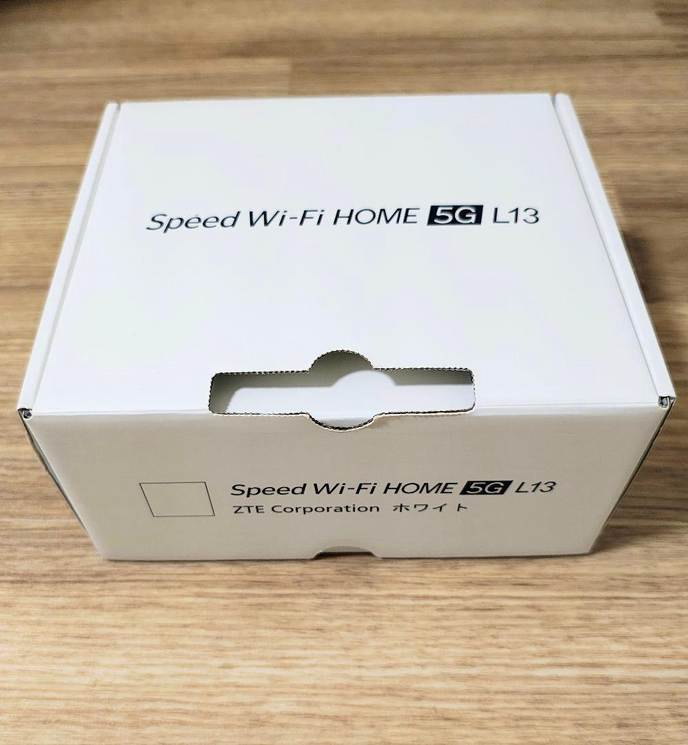 Speed Wi-Fi  5G L13 本体（中古美品）