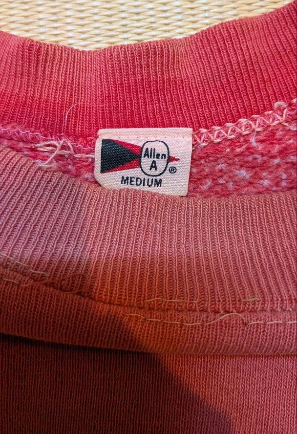 アメリカ60sビンテージスウェット(レッド) インディアナ大学