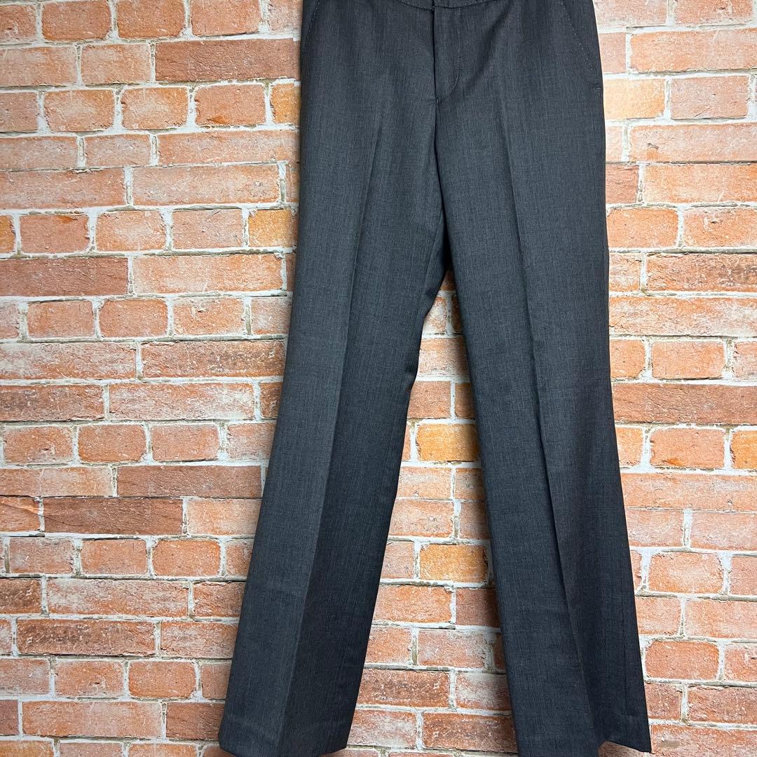 (未使用品)ロペ　パンツスーツセットアップ　イタリア製高級ウール生地　グレー　M