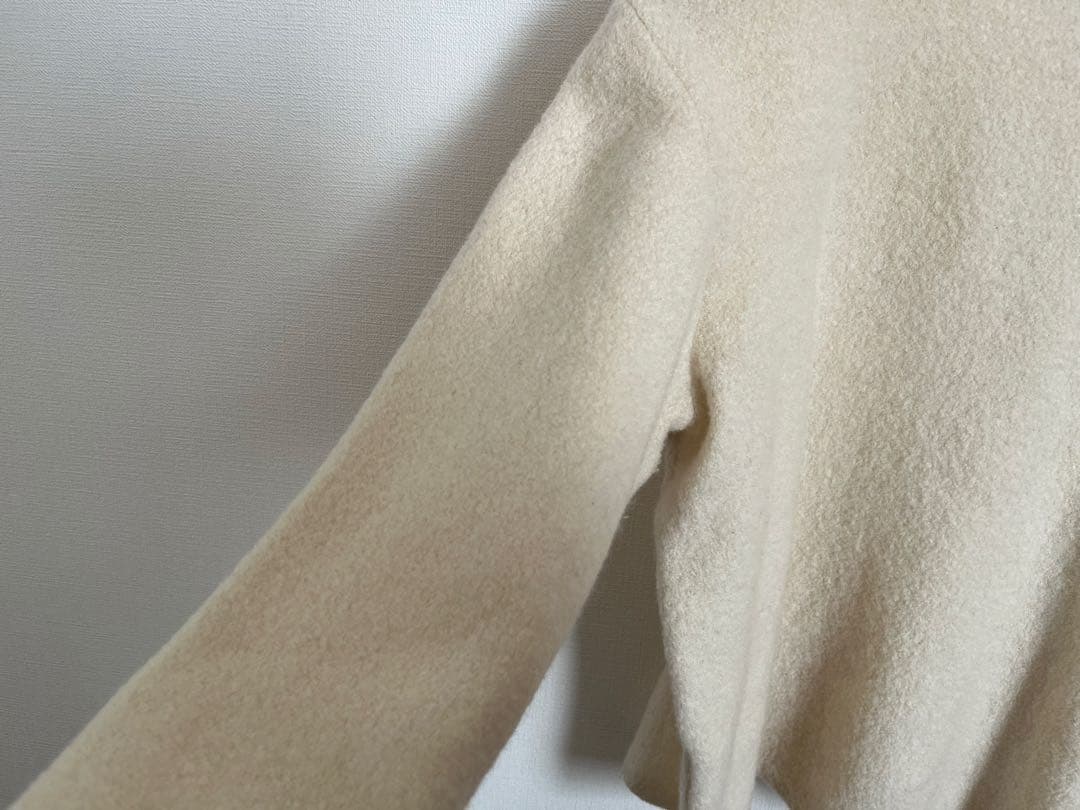 Agnès B. カーディガンプレッション　ウール100%