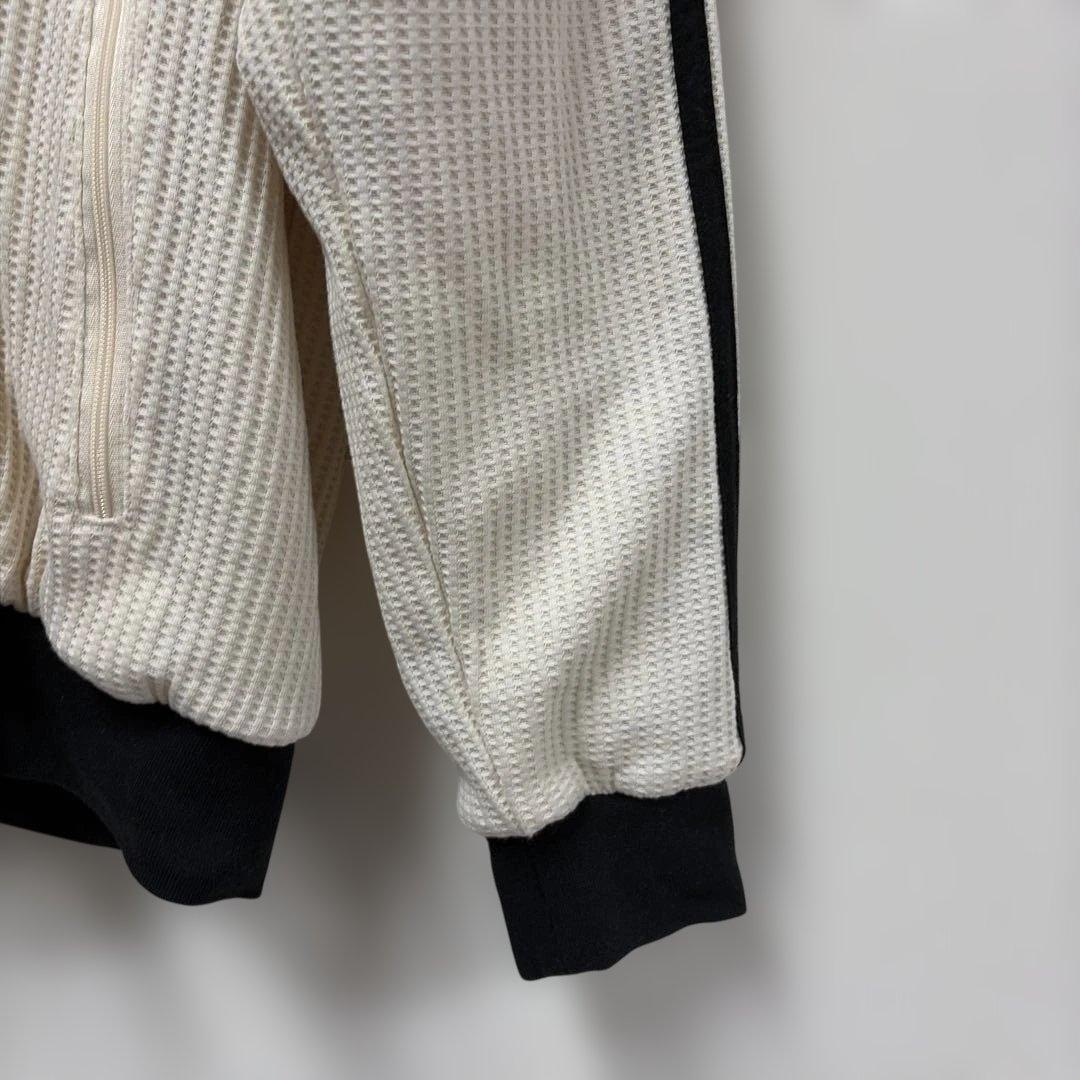 adidas ワッフルトラックジャージ2XLホワイト