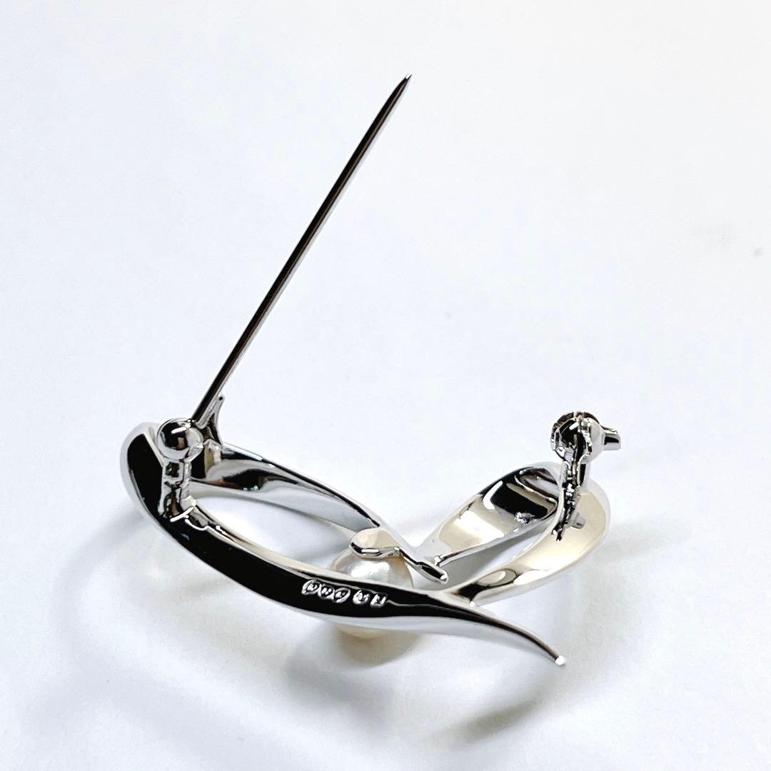 【未使用品】✨MIKIMOTO ミキモト パール　はブローチ　コサージュ　ハート