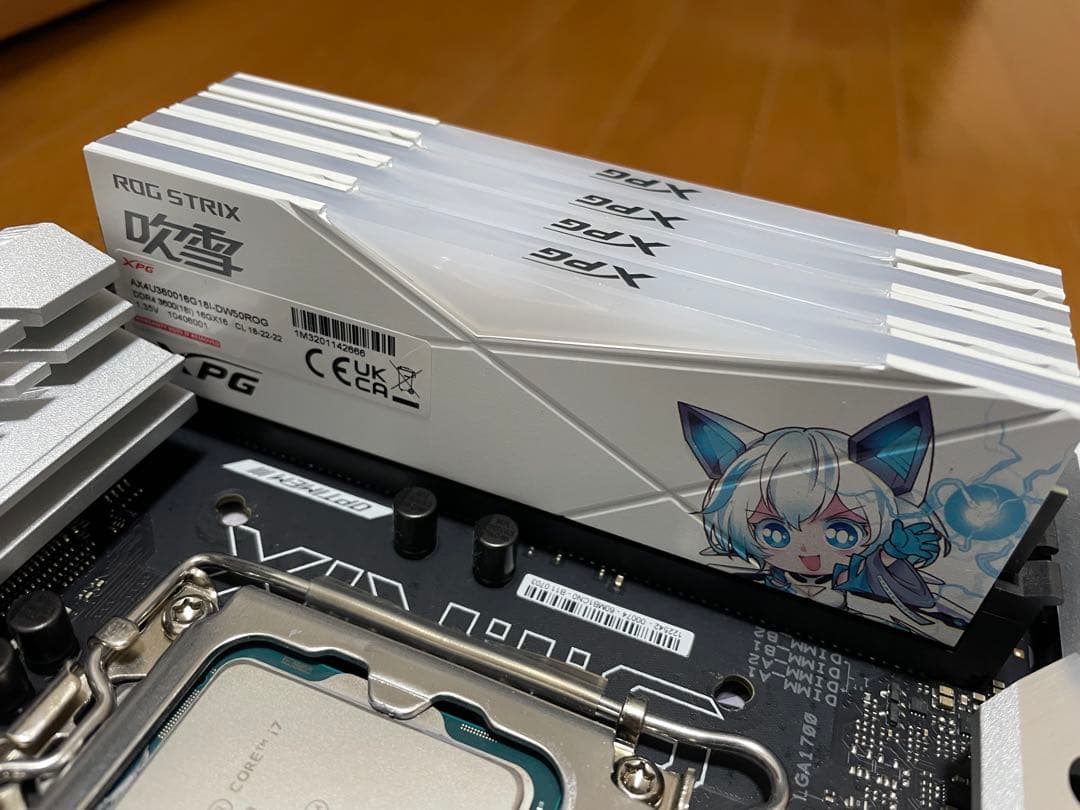 Z790/i7-12700/吹雪64GB 動作確認済み ※注意あり