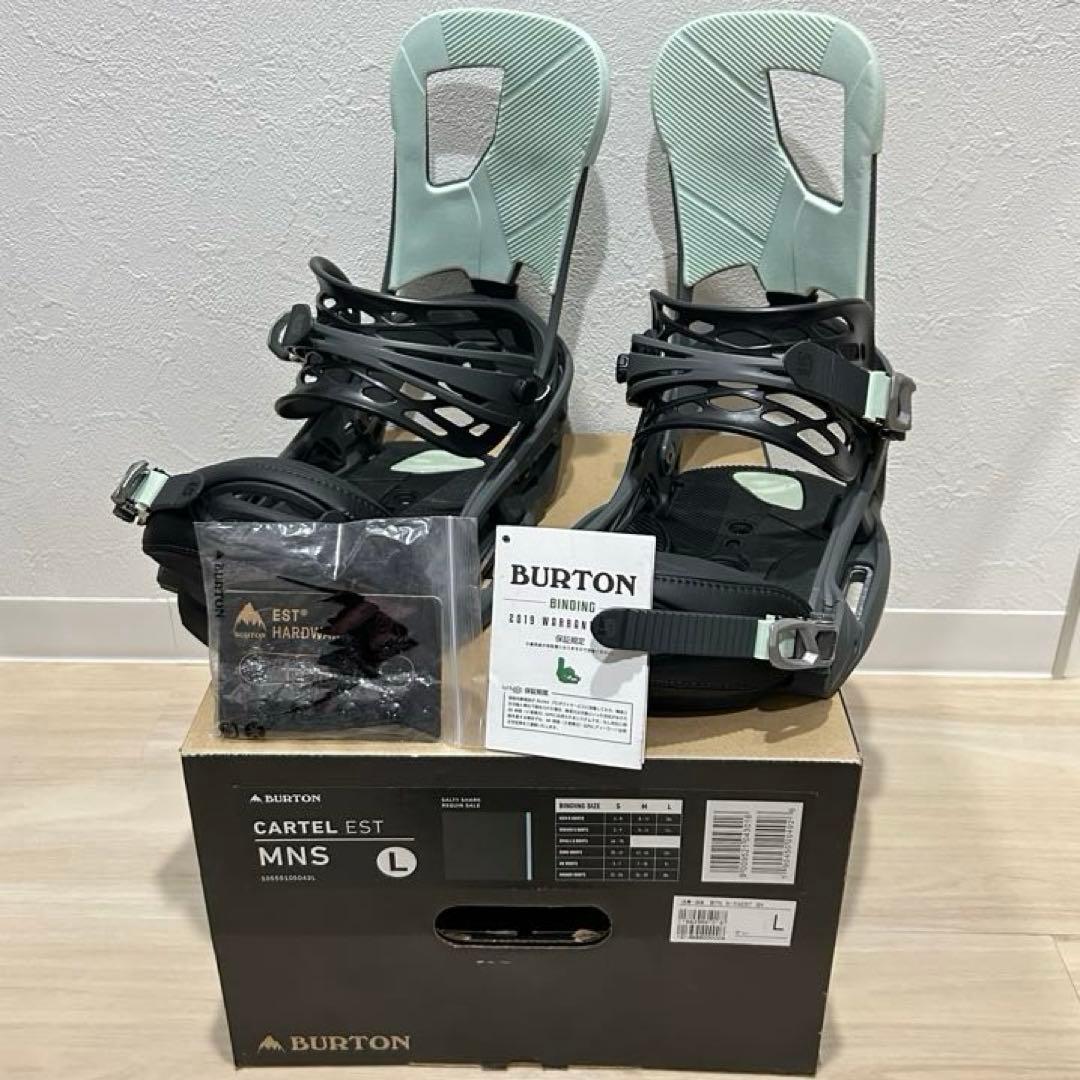 【新品】BURTON CARTEL EST size L ビンディング