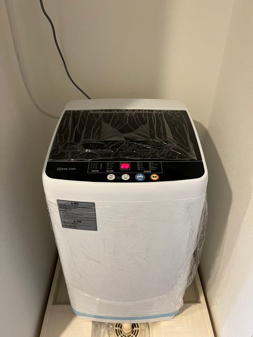 【3.2kg 一人暮らしにぴったりサイズ】 ONE STEP 洗濯機 3.2kg