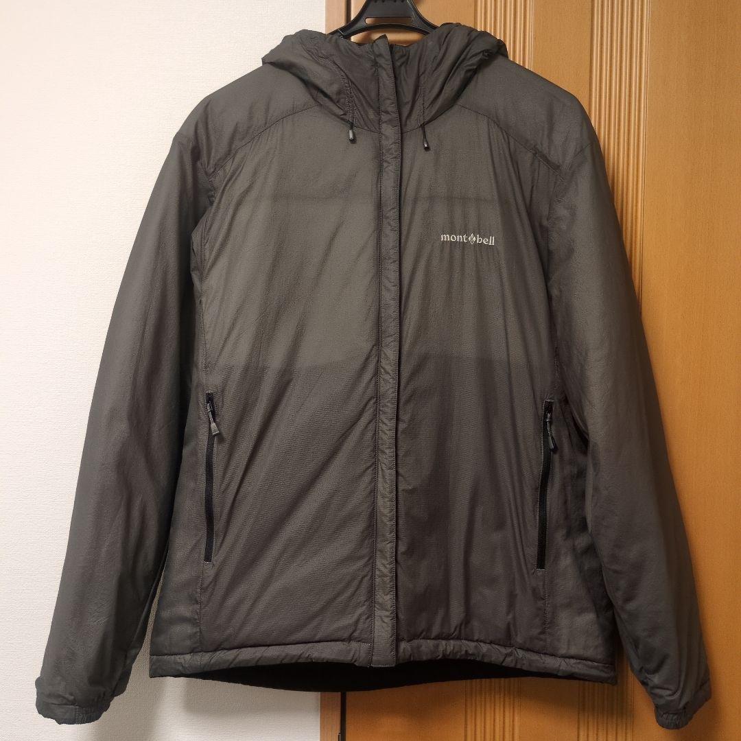 t*a様 モンベル　サーマラップ パーカ Men's　LL　ブラック