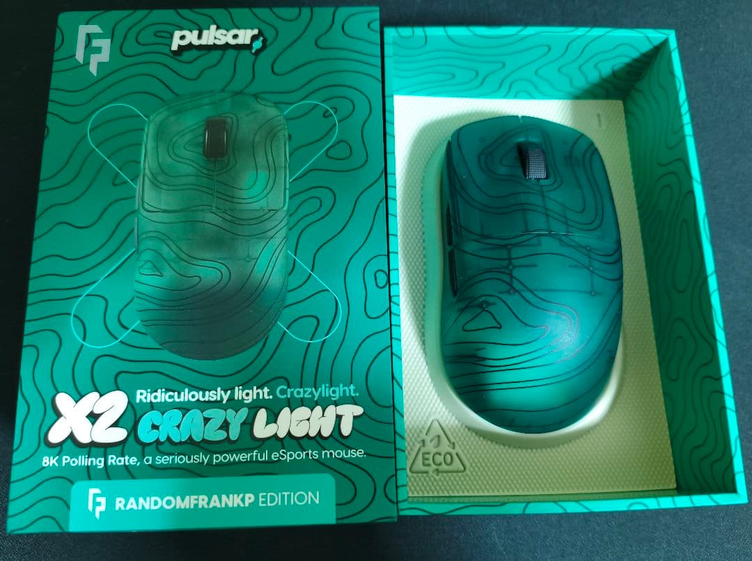 マウス・トラックボール Pulsar X2 CrazyLight RandomFrankP