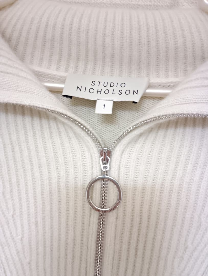 tanakas08228スタジオ ニコルソンOVERSIZEDZIPニット
