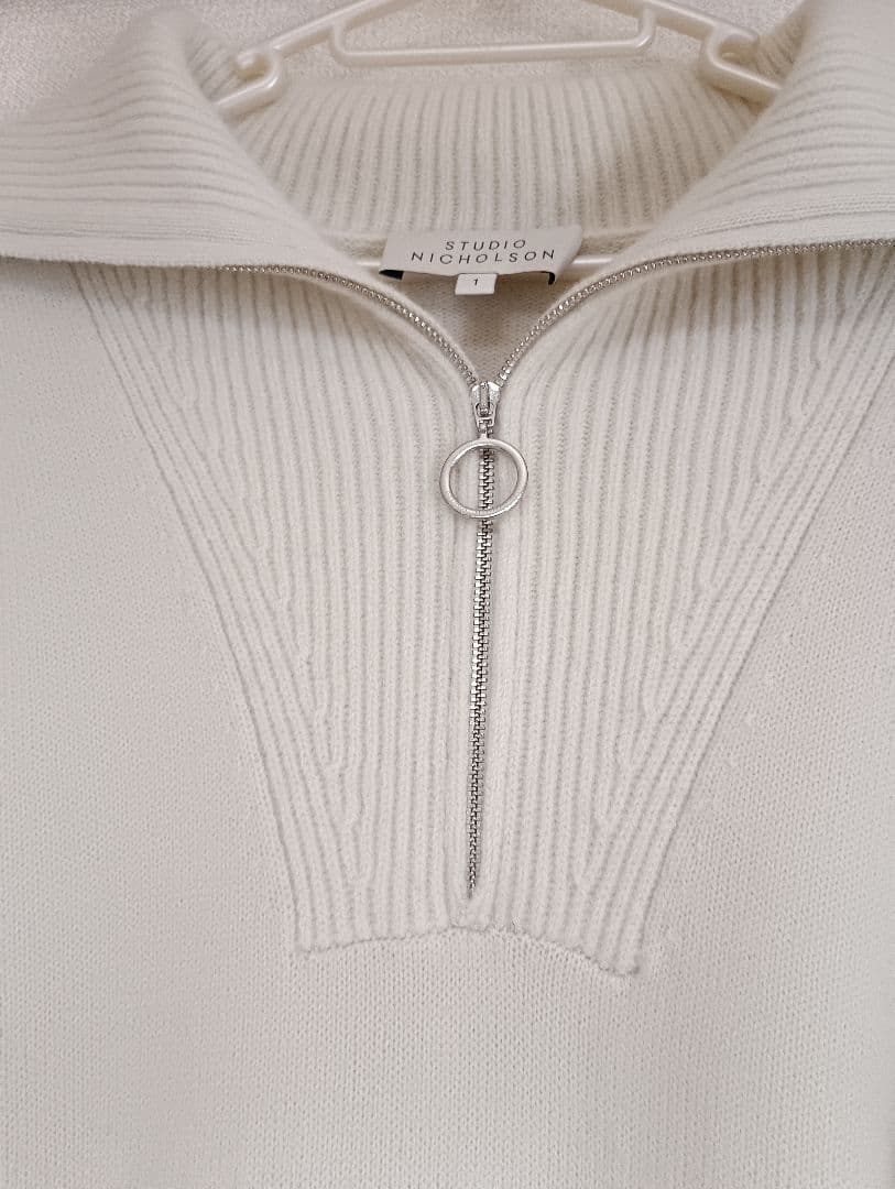 tanakas08228スタジオ ニコルソンOVERSIZEDZIPニット