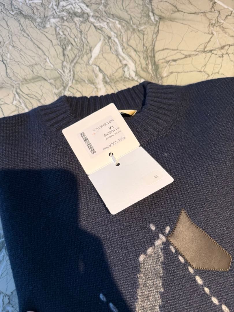 エルメス　ラウンドネックニット 《シュヴァル・タングラム》　新品未使用