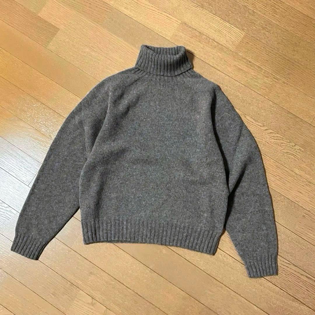 MORRIS & SONS モリスアンドサンズ ジーロンラム タートルネック