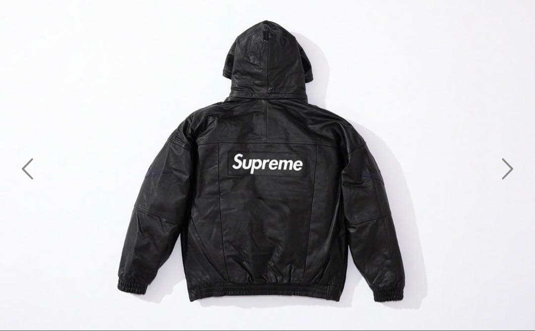 Supreme × Nike® Leather Anorak set up