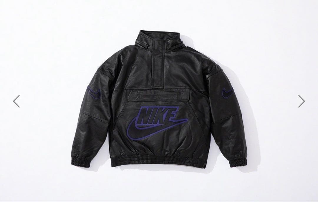 Supreme × Nike® Leather Anorak set up