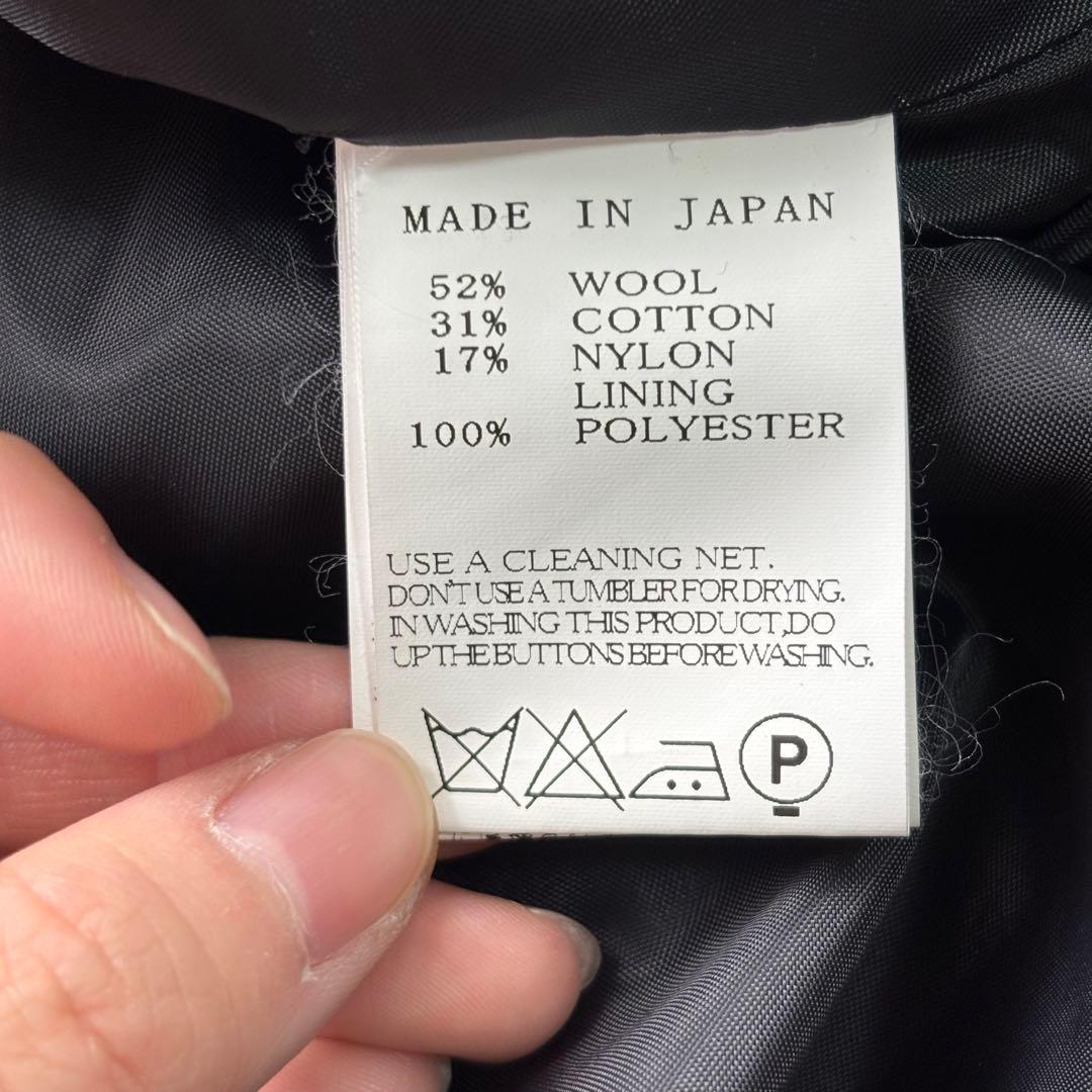 大人気✨リミフゥLIMI feuヨウジヤマモト ツイードコートテーラードジ　変形