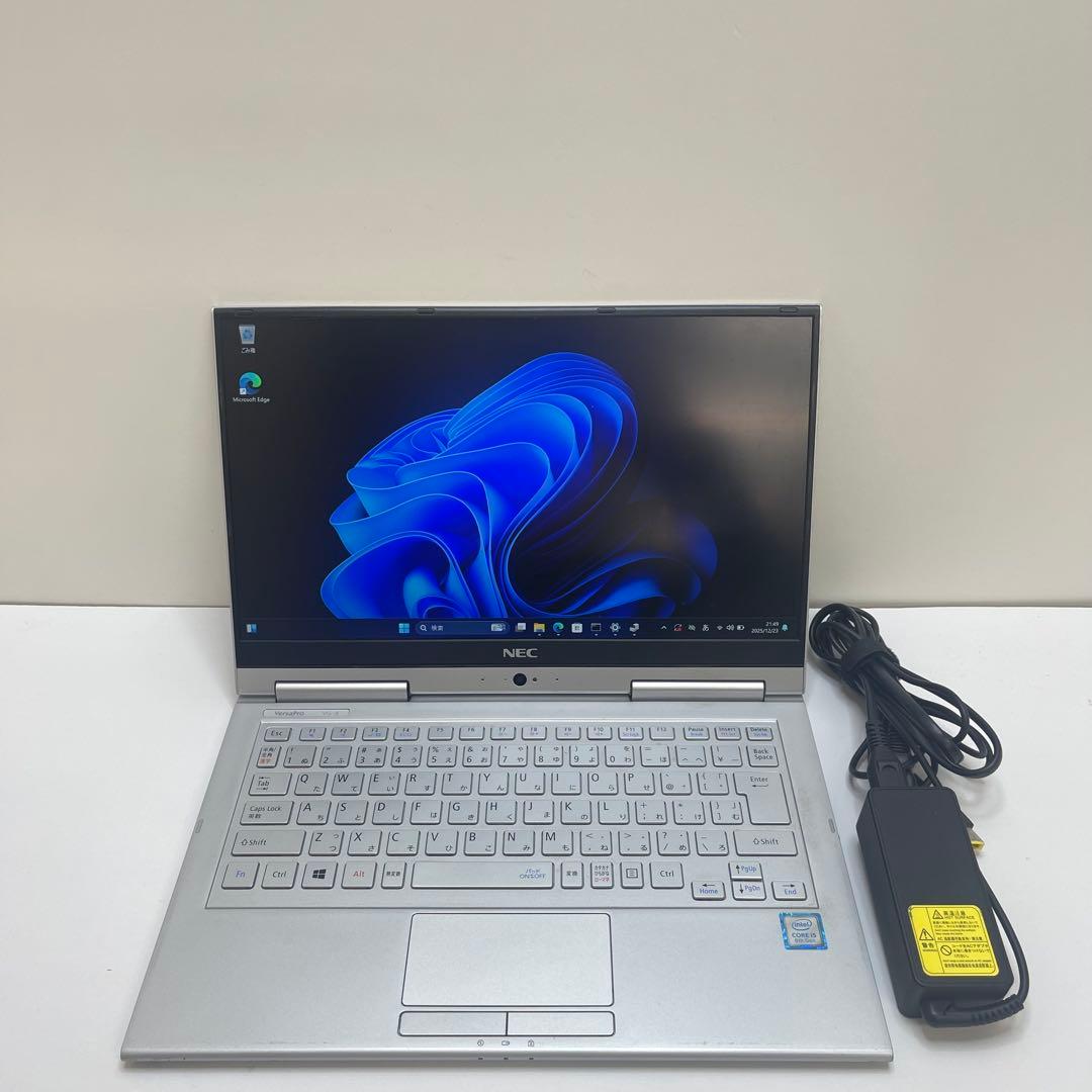 Windowsノート本体 #663 NEC VersaPro VG-4 i5-8250U 8GB 256G