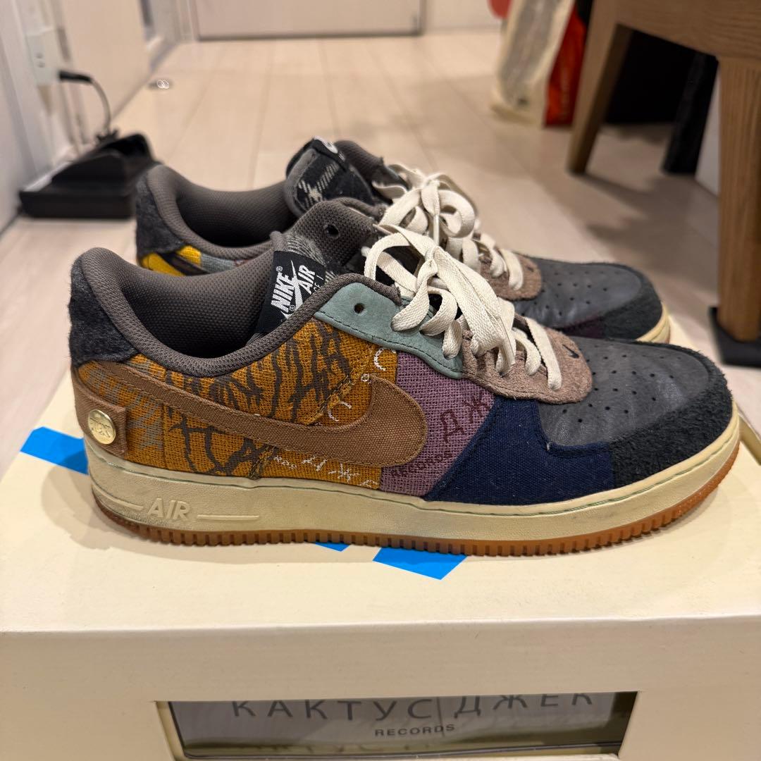 靴 Nike Air Force 1 29cm Travis Scott