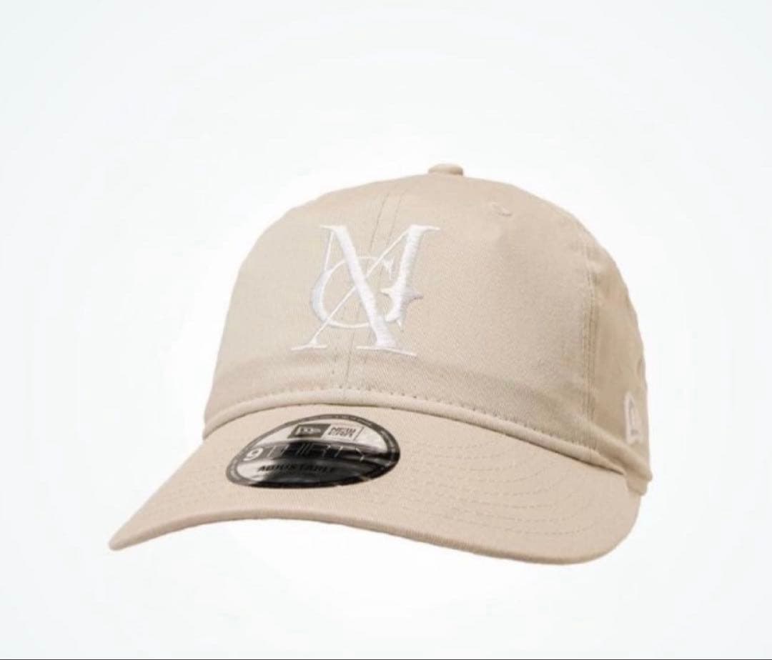 Mrs. GREEN APPLE ベージュ キャップ ニューエラ ピンズ付き