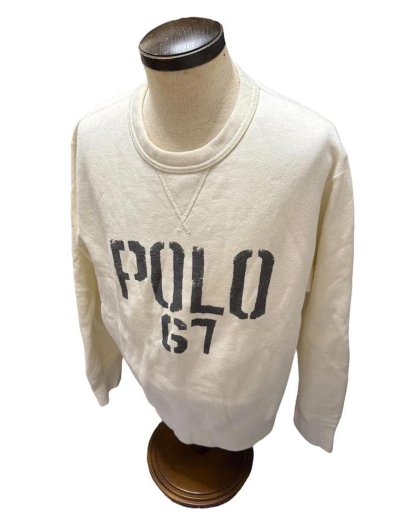 希少 アクティ21期 ポロラルフローレン スウェット L ボックスシルエット