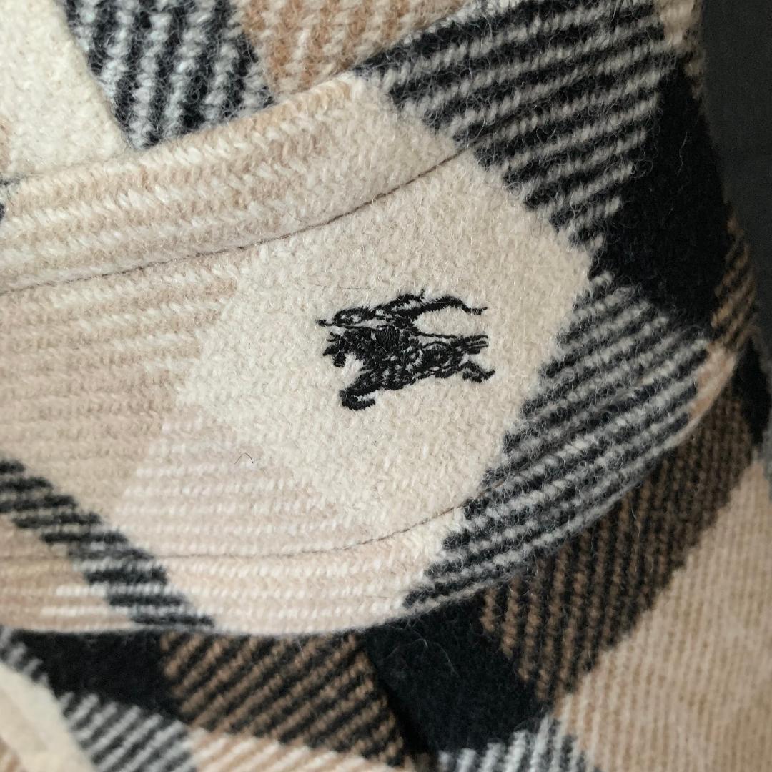 中古　バーバリーブルーレーベル　ワンピース　36サイズ　茶系　ベージュ　チェック