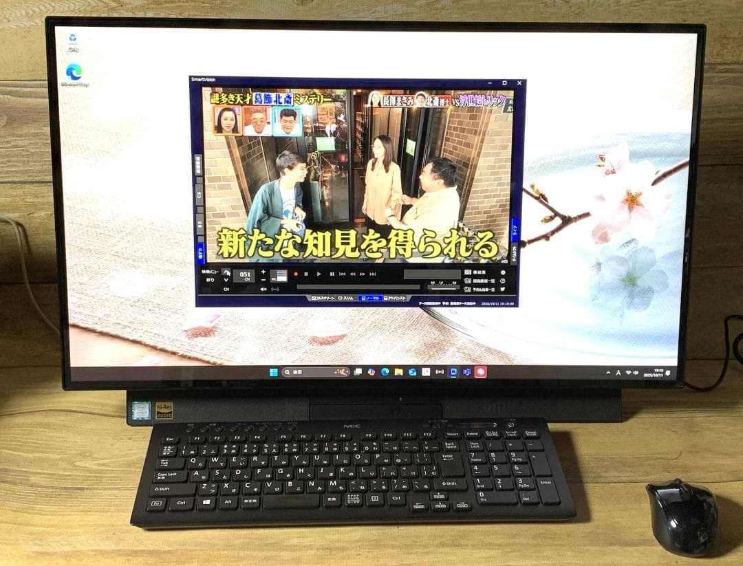 NEC テレビ M.2+3.0TB/Win11/i7/16GB/オフィス/BD