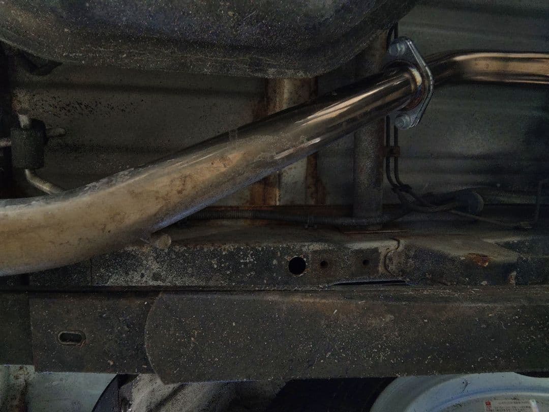 ハイゼットマフラー ※数日使用したマフラーでございます