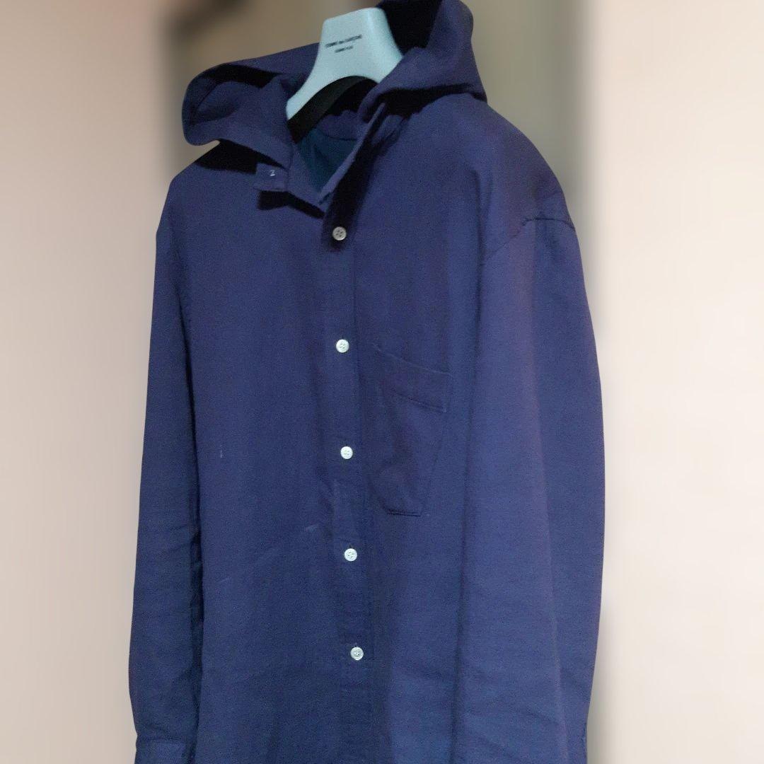 k.k 25aw Two Hooded シャツ　ベッドフォード