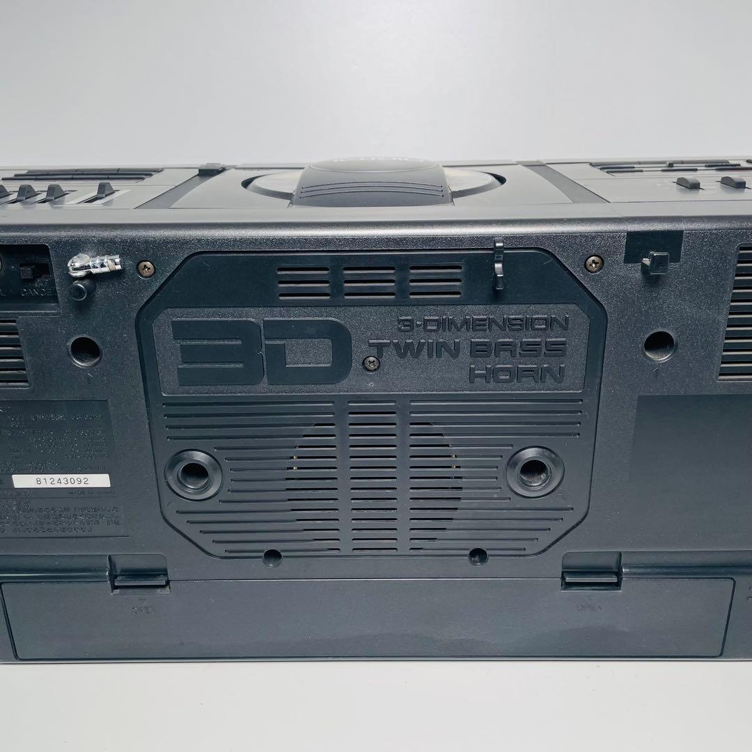 SHARP QT-73CD-GY コンパクトディスク ステレオダブルカセット