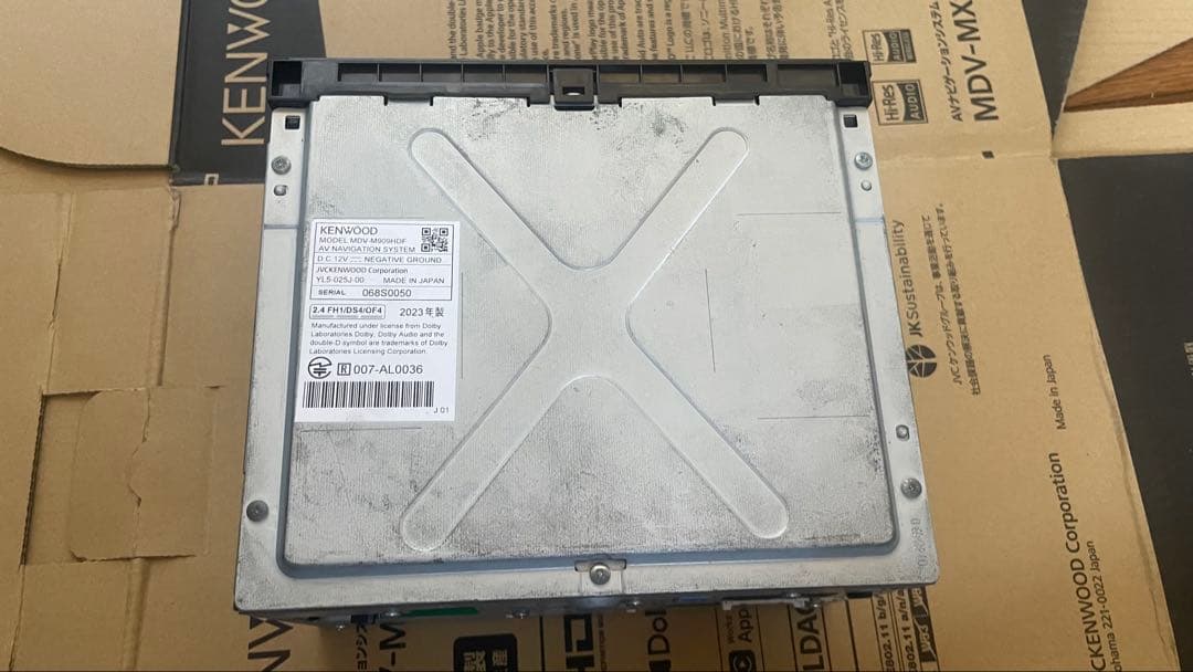 カーナビ ケンウッド MDV-M909HDF
