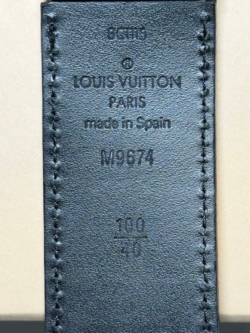 ☆Louis Vuitton ルイヴィトン　メンズベルト　レザーM9674