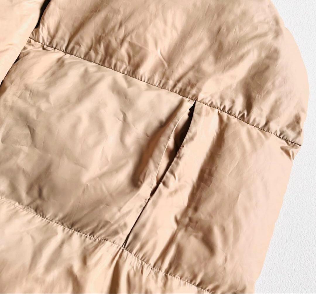 plage ダウンストール ベージュ