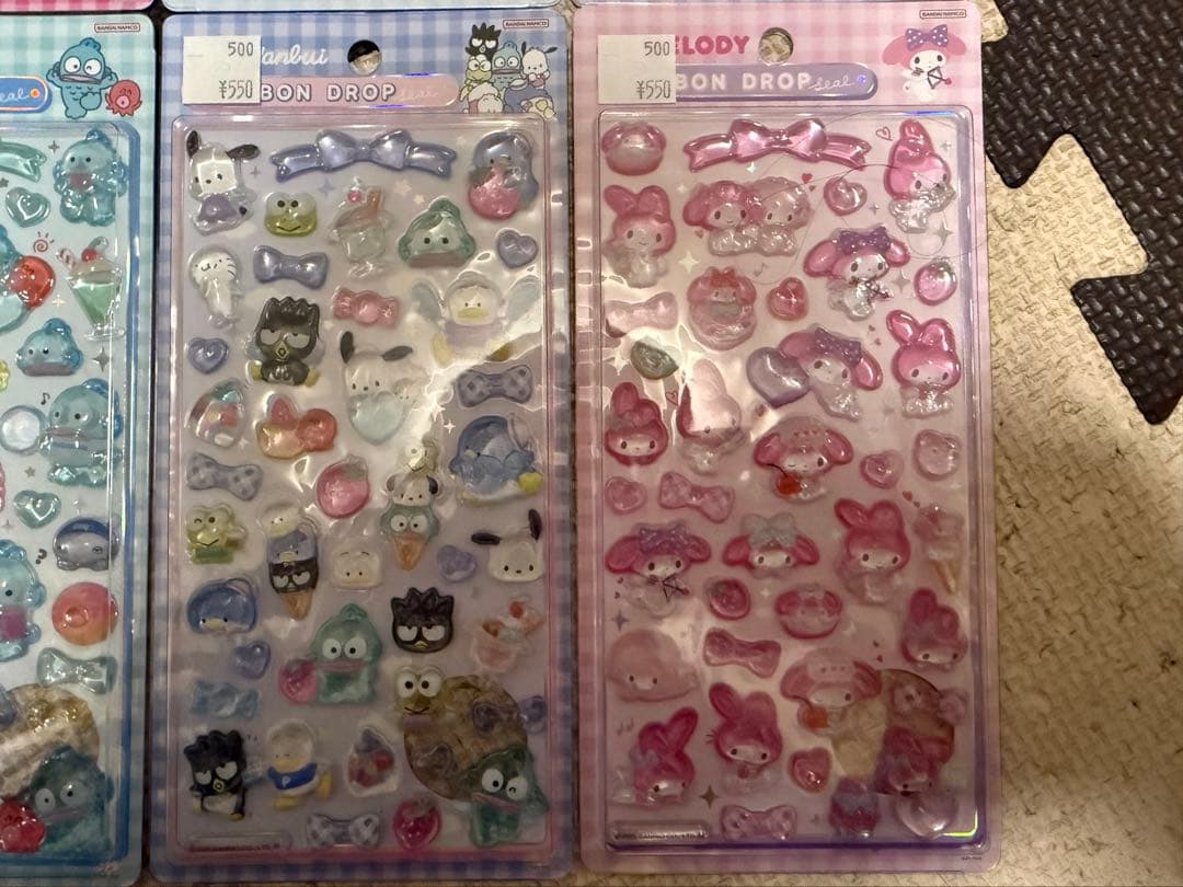 サンリオ　ボンボンドロップシール　正規品　第2弾　全種類セット　フルコンプリート