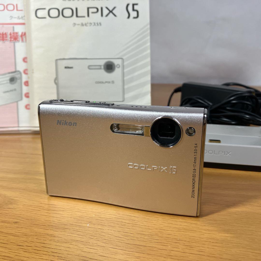 Nikon COOLPIX S5 デジカメ 本体 付属品多数 動作品