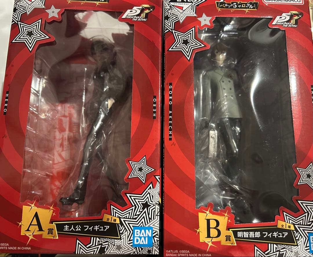ペルソナ5一番くじ A賞、B賞フィギュア