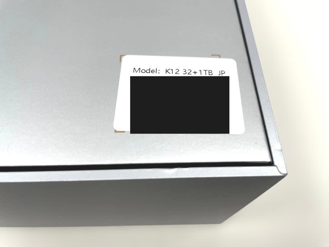 使用短め GMKtec Nucbox K12 ミニPC