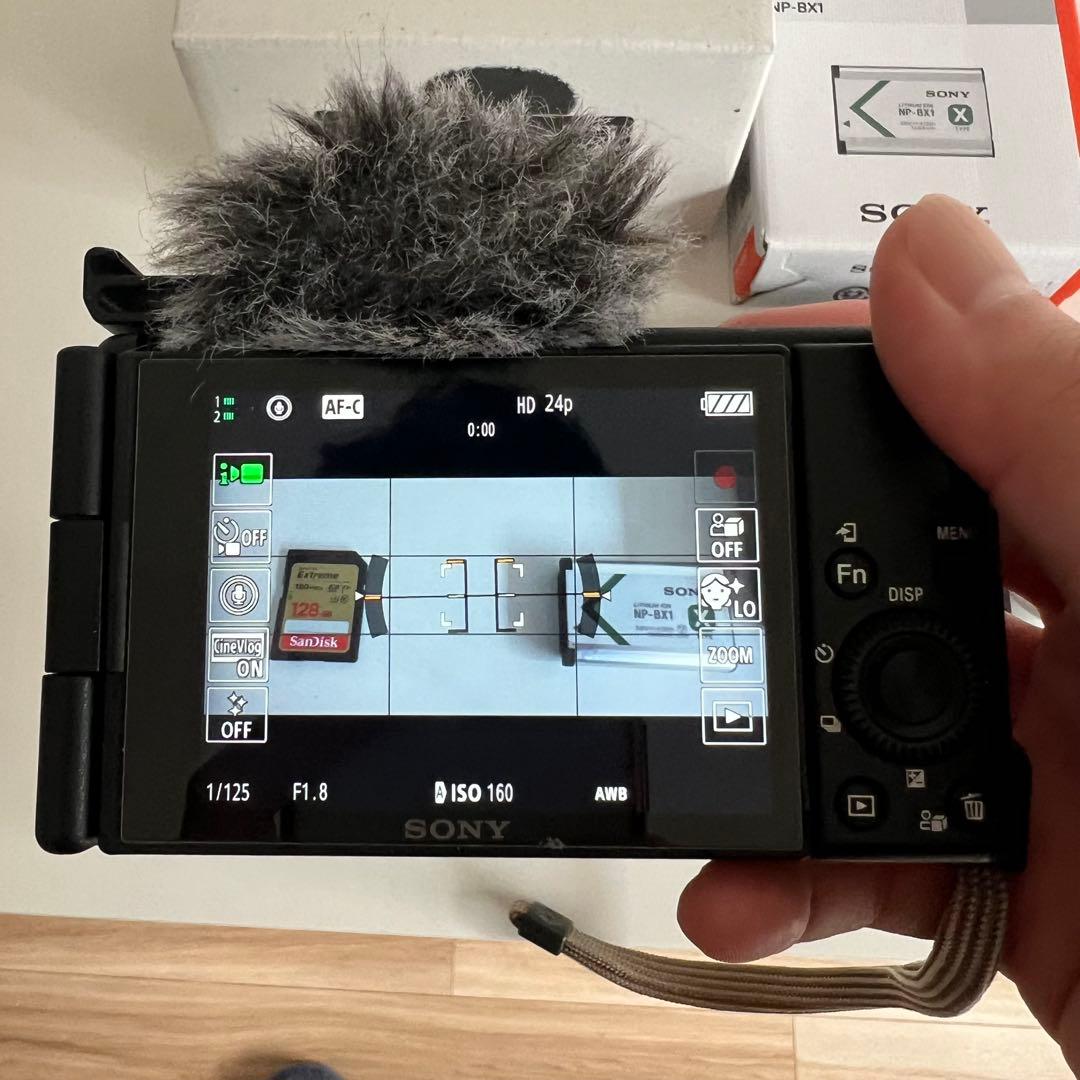 SONY コンパクトデジタルカメラ zv1m2