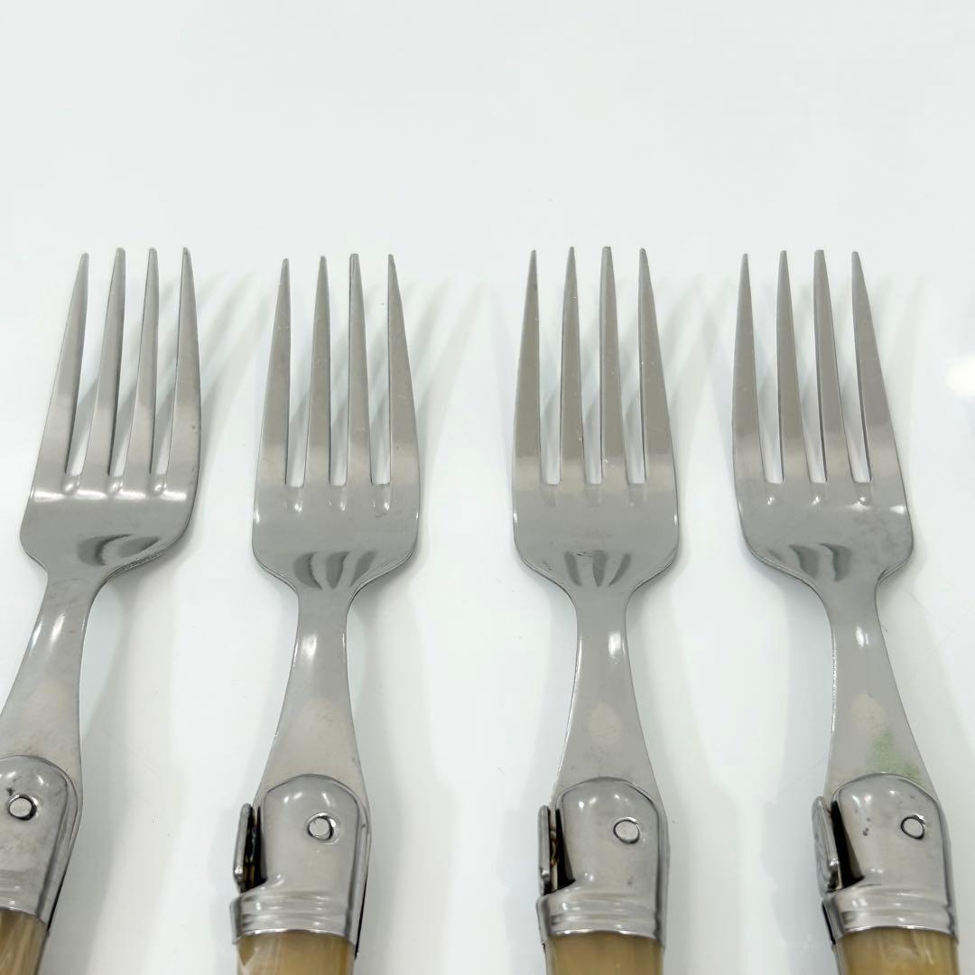 LAGUIOLE ラギオール ライヨール カトラリーセット アイボリー 12本