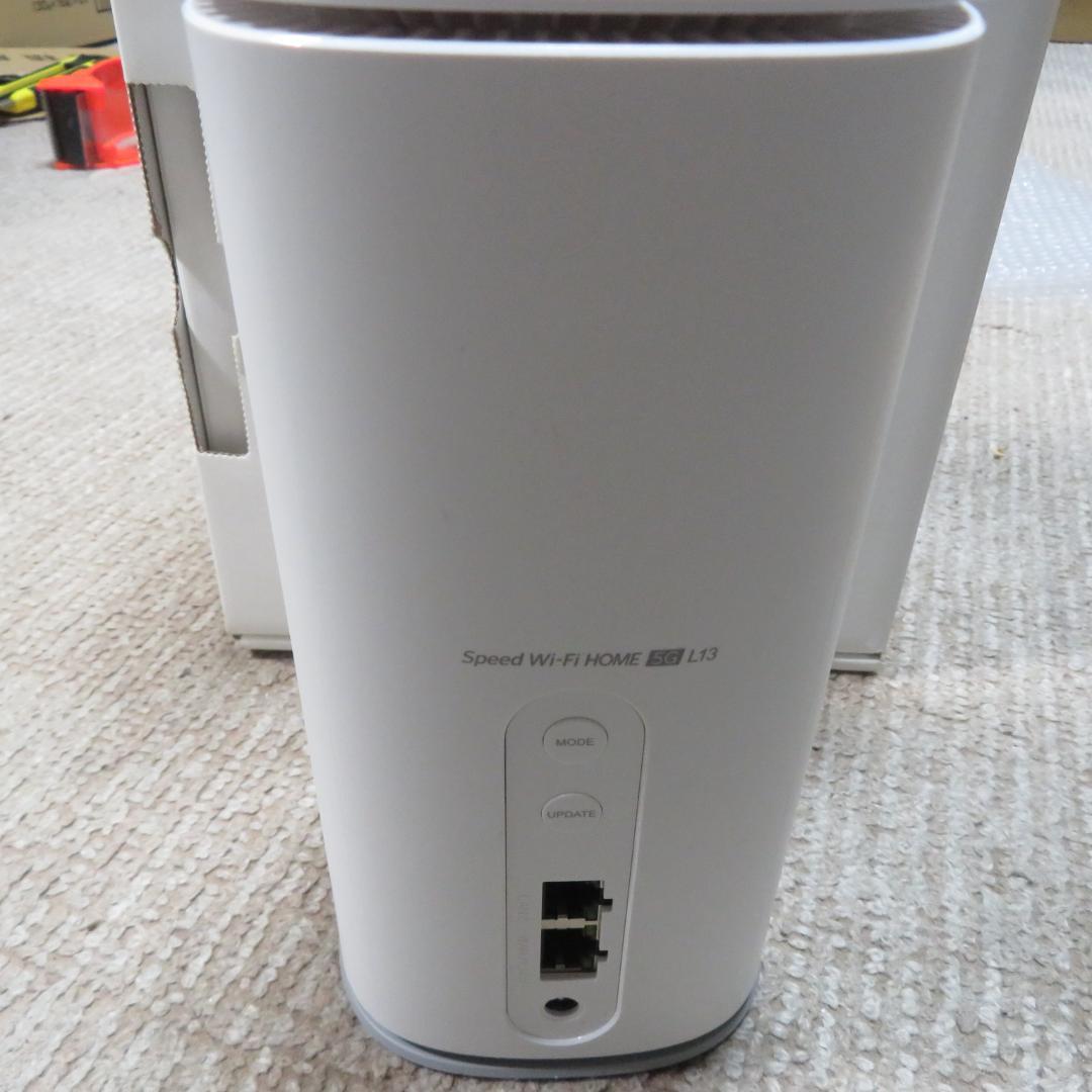 美品　Speed Wi-Fi  5G L13 ZTR02 KDDI判定〇
