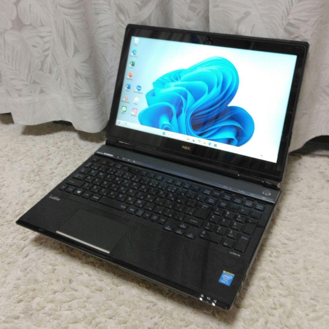 千５８CPUi7 SSDメモリ8GB タッチパネル Office ノートパソコン