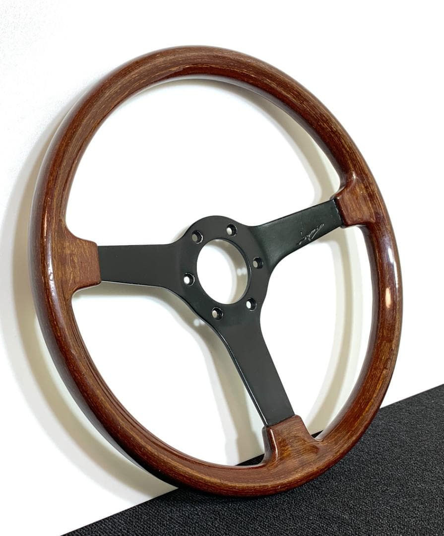 IZUMI イズミ ウッド ステアリング 35.5パイ 当時物 旧車 希少 レア