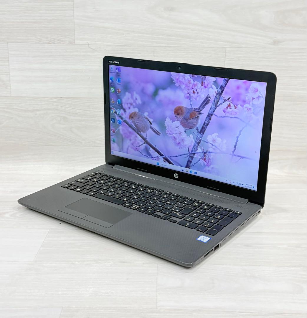 8 世代エイチピーHpノートパソコンメモリー8GB/128GB+HDDカメラあり