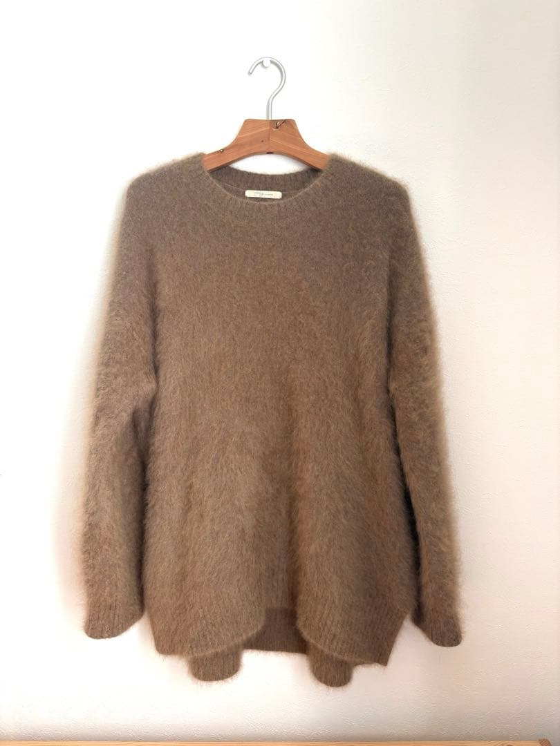 美品⭐︎ Plageニット furクルースリットプルオーバー プラージュ