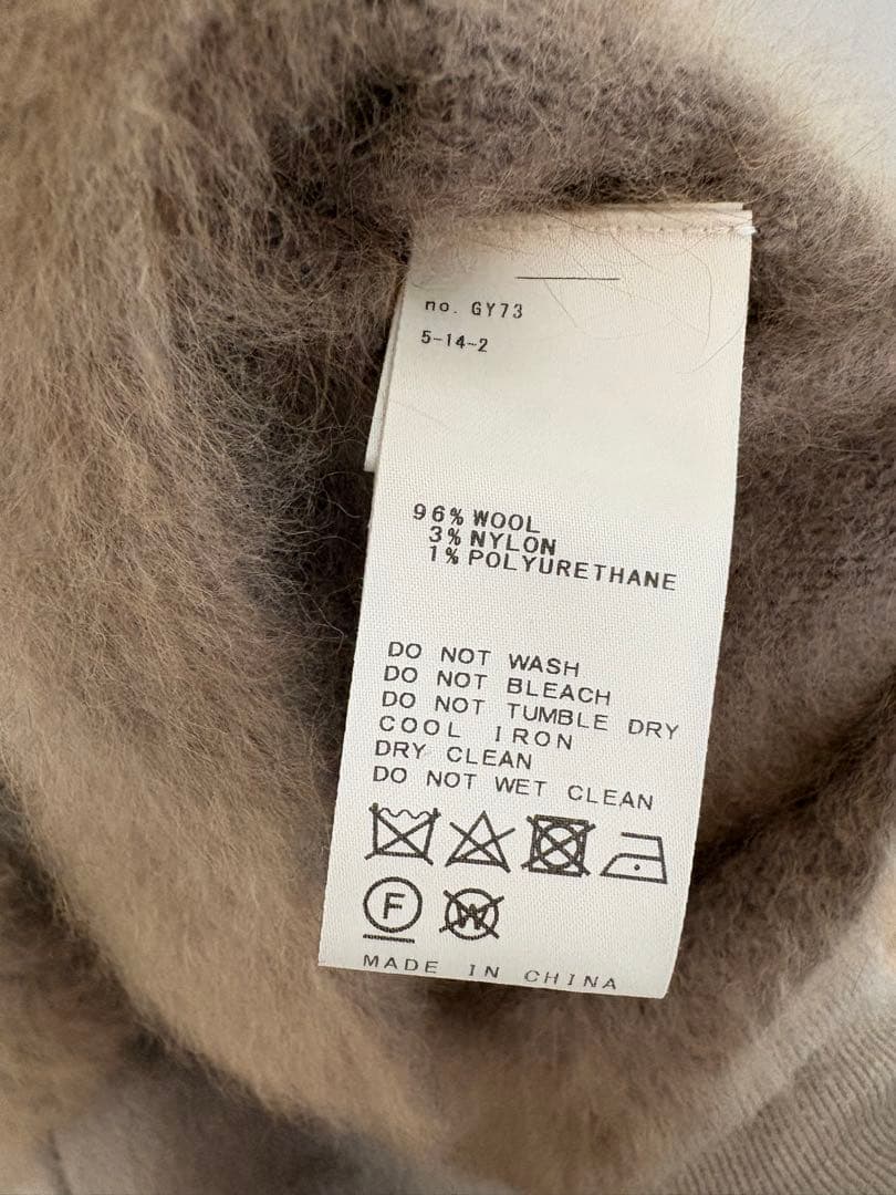 美品⭐︎ Plageニット furクルースリットプルオーバー プラージュ