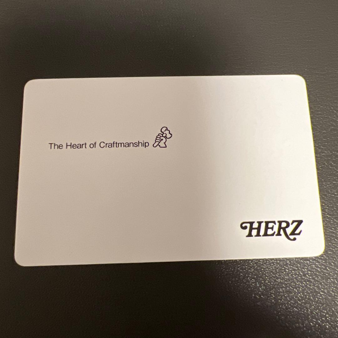 HERZ フルジップミニ財布　ブラック