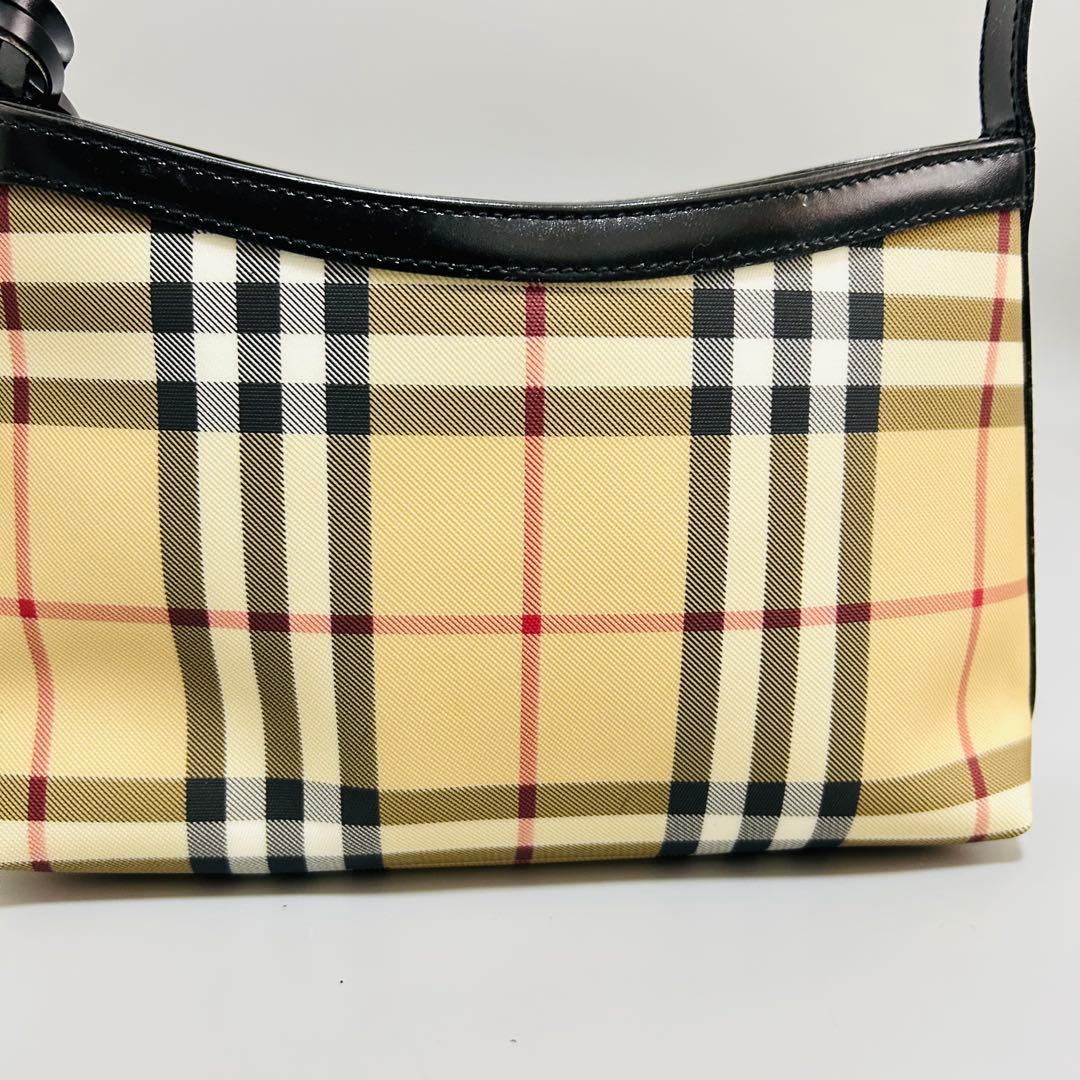 BURBERRY バーバリー ノバチェック アクセサリーポーチ シャドーホース
