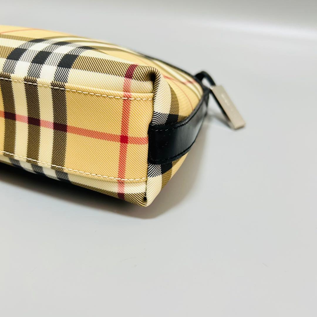 BURBERRY バーバリー ノバチェック アクセサリーポーチ シャドーホース