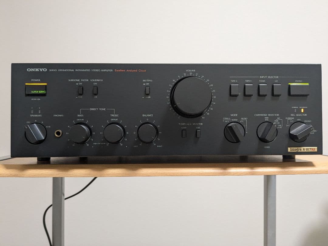 ONKYO Integra A-817RS プリメインアンプ